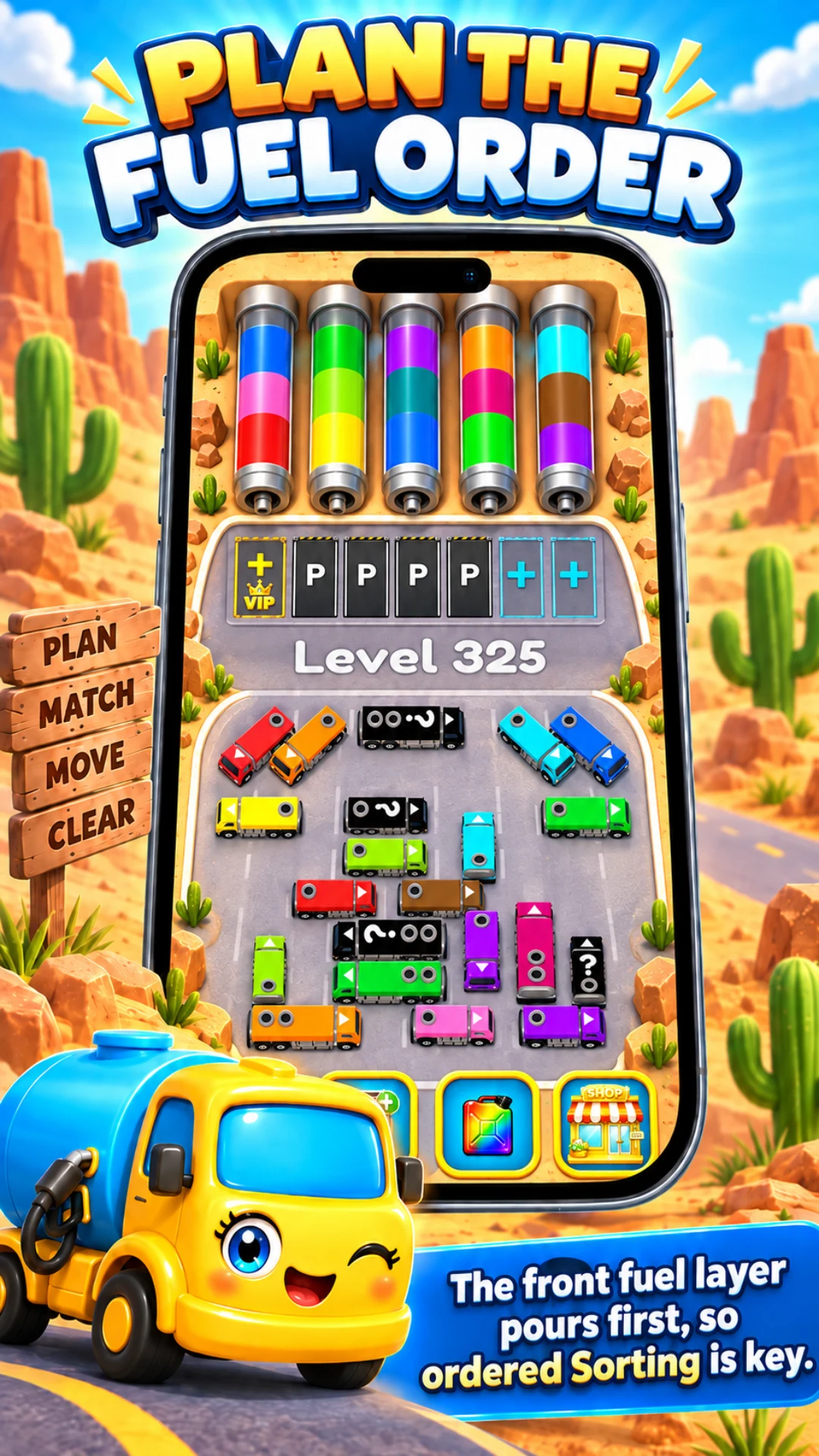Fuel Rush: Truck Color Sort screenshot