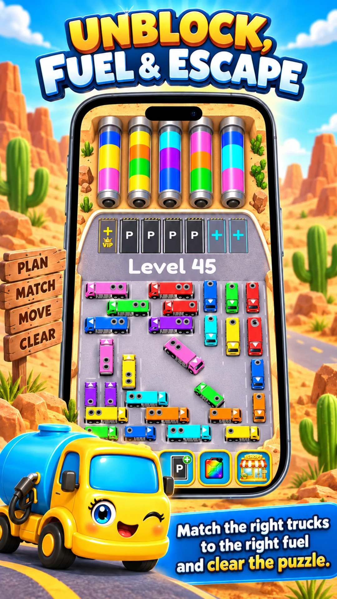 Fuel Rush: Truck Color Sort screenshot