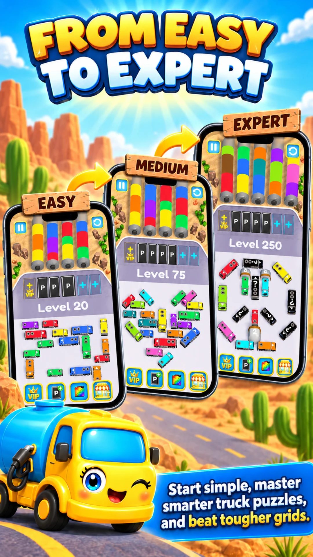 Fuel Rush: Truck Color Sort screenshot